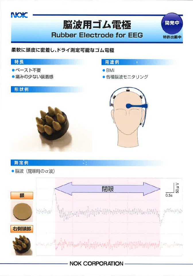 脳波用ゴム電極　１番